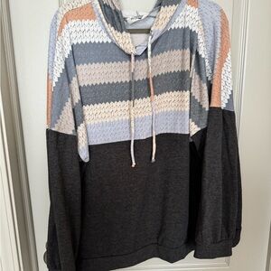 Haptics Aztec Print Hoodie